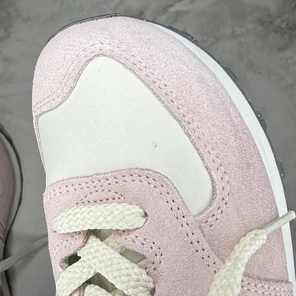LNWOB | New Balance | 574 Sneakers | Pink Suede & White | Size 8.5 - Picture 12 of 16